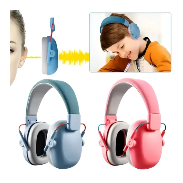 SM-002-03.webp Audífonos Orejeras Antiruido Para Niños Autismo Colores