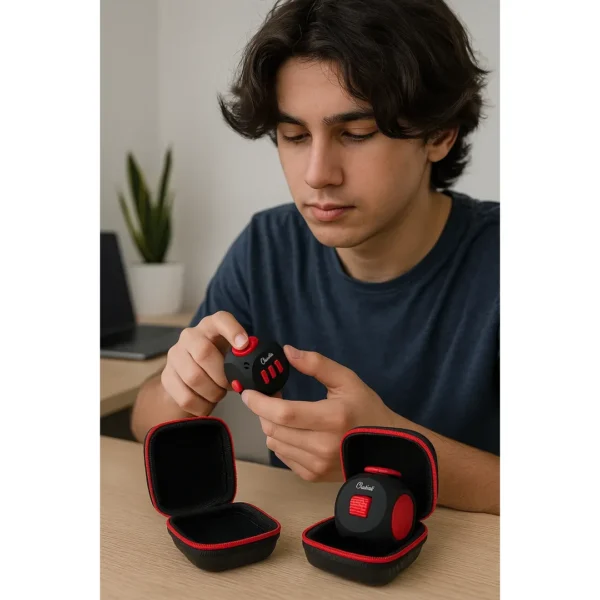 Fidget Cube Chuchik Antiestrés Sensorial 6 Caras