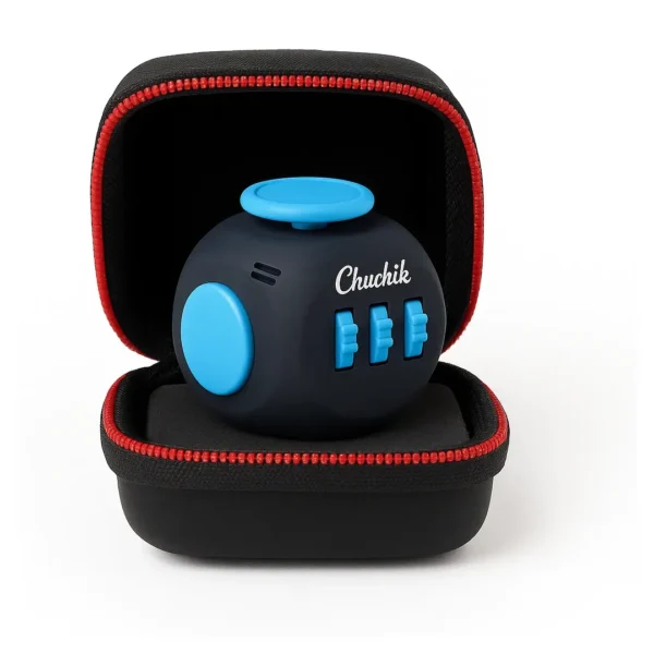 Fidget Cube Chuchik Antiestrés Sensorial 6 Caras