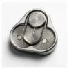 Spinner Metálico Fidget Antiestrés Diseño Geométrico
