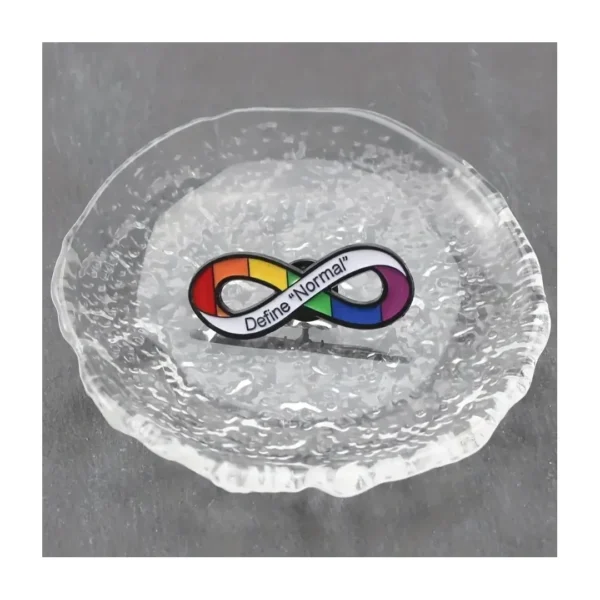 Broche Mentes Diversas Símbolo Neurodiversidad Infinito