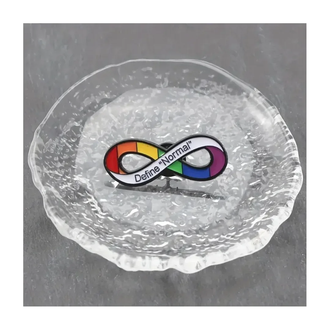 Broche Mentes Diversas Símbolo Neurodiversidad Infinito - Imagen 3