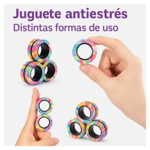 SM-017-01.webp Juguete Antiestrés Giroscopio Magnético Giratorio