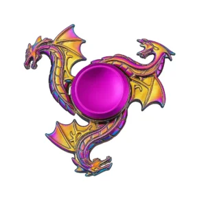 SM-018-01.webp Spinner Dragón Metálico Antiestrés Sensorial