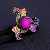 SM-018-02.webp Spinner Dragón Metálico Antiestrés Sensorial