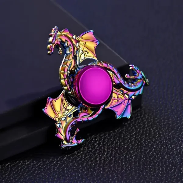 SM-018-02.webp Spinner Dragón Metálico Antiestrés Sensorial