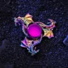 SM-018-03.webp Spinner Dragón Metálico Antiestrés Sensorial
