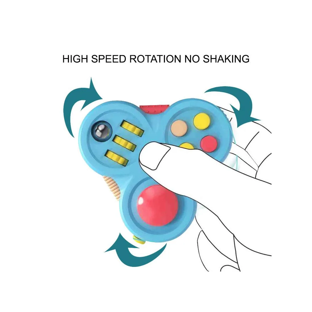 Spinner Sensorial Multifuncional Reductor De Estrés - Imagen 2