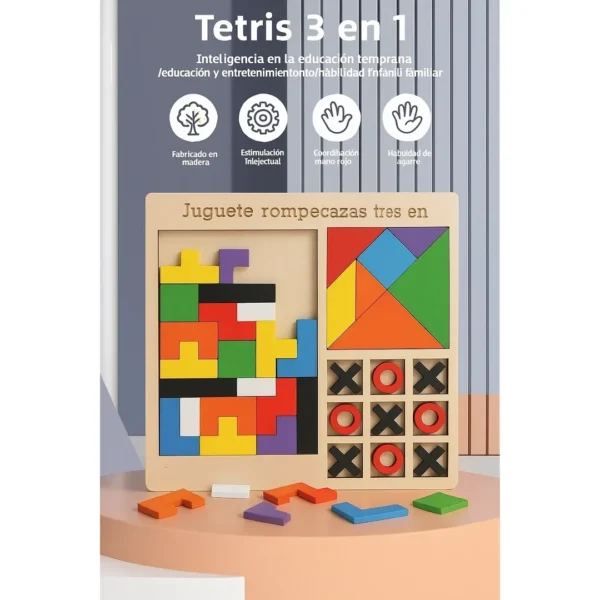 SM-025-07.webp Juego 3 En 1 De Madera - Tangram, Rompecabezas Y Gato