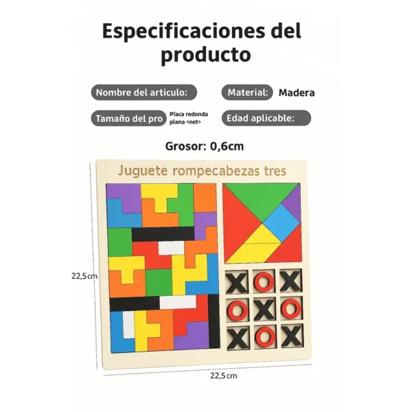 SM-025-09.webp Juego 3 En 1 De Madera - Tangram, Rompecabezas Y Gato