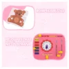 Libro Sensorial Montessori Portátil Niños
