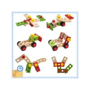 SM-029-01.webp Set Construcción Infantil Madera Con Tornillo Y Herramientas