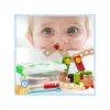 Set Construcción Infantil Madera Con Tornillo Y Herramientas
