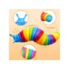 SM-030-06.webp Juguete Sensorial Gusano Articulada De Colores Fidget 1und.