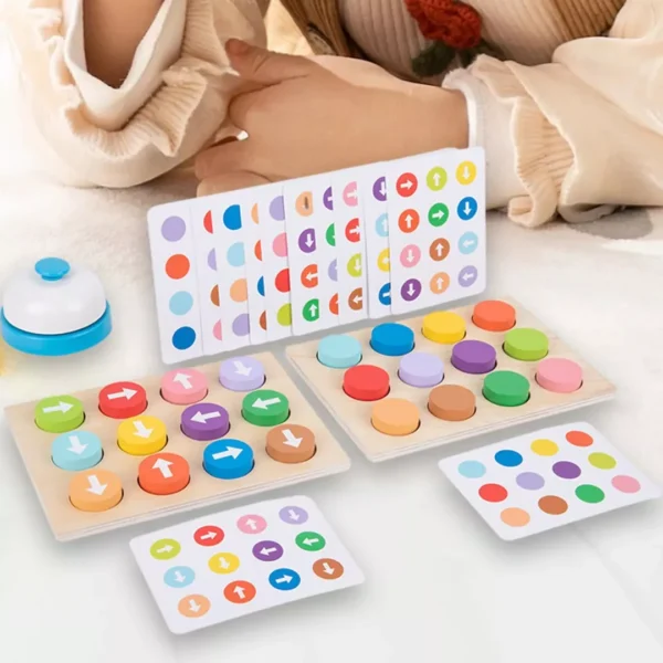 SM-032-01.webp Juego De Madera De Flechas Y Patrones - Educativo Montessori