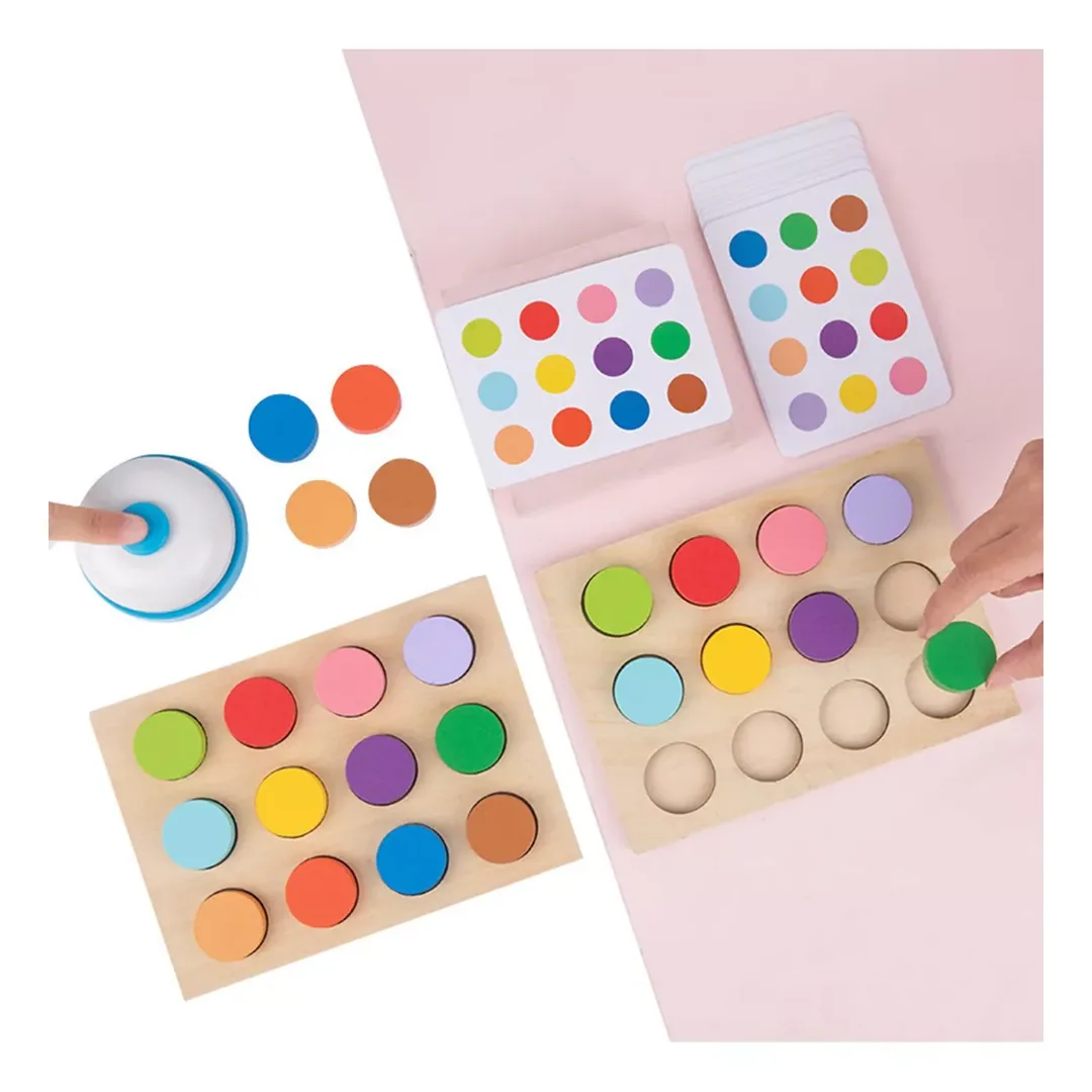 Juego De Madera De Flechas Y Patrones - Educativo Montessori - Imagen 3