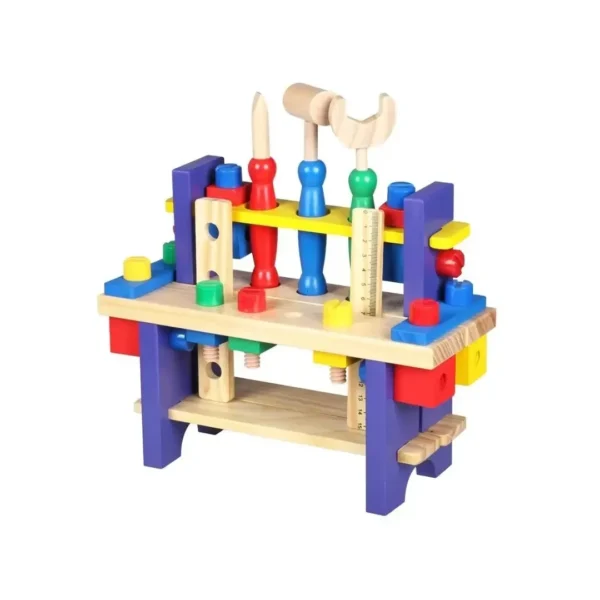 Juego Didáctico Banco De Herramientas De Madera - Montessori