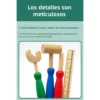 Juego Didáctico Banco De Herramientas De Madera - Montessori