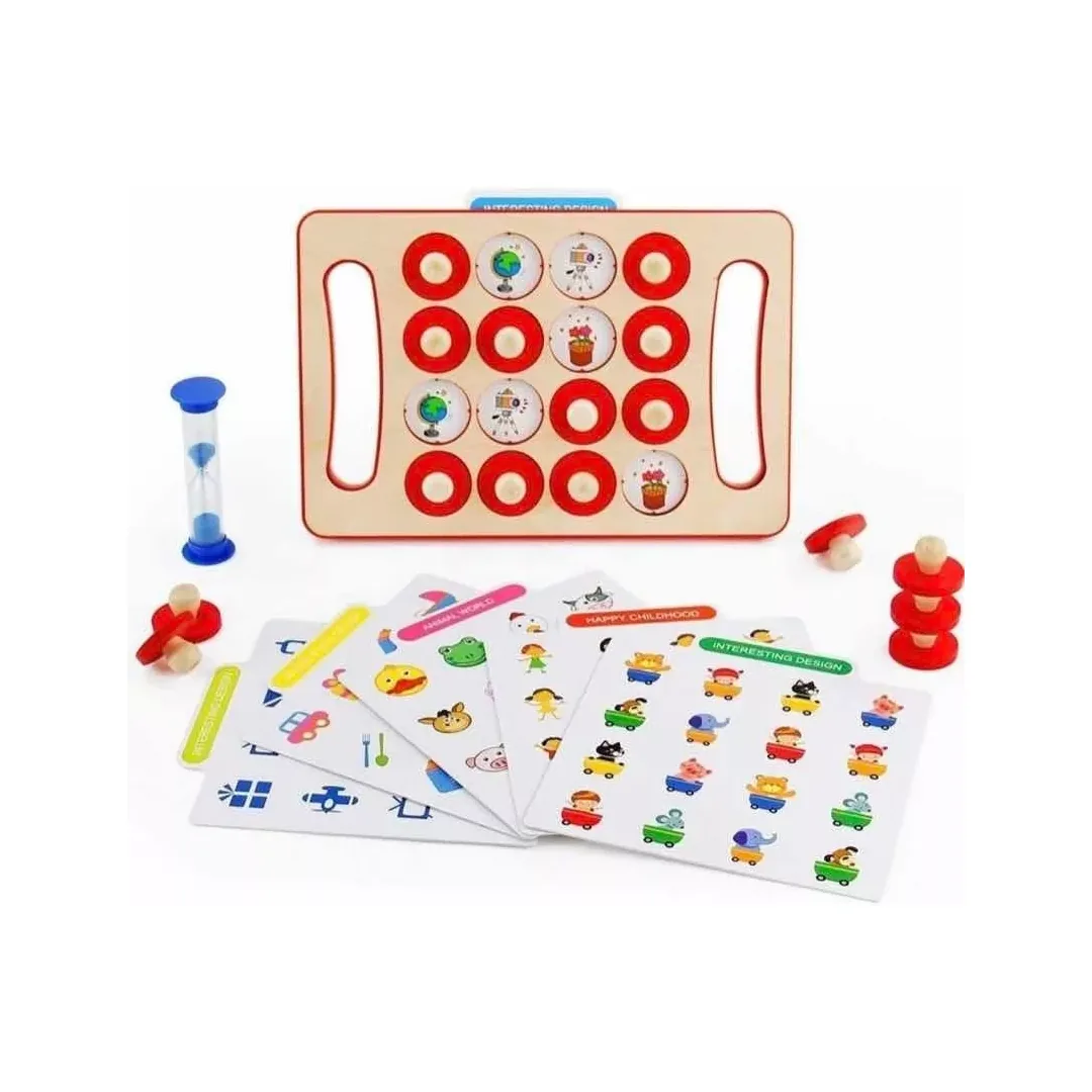 Juego Didáctico Memorice Memoria Montessori