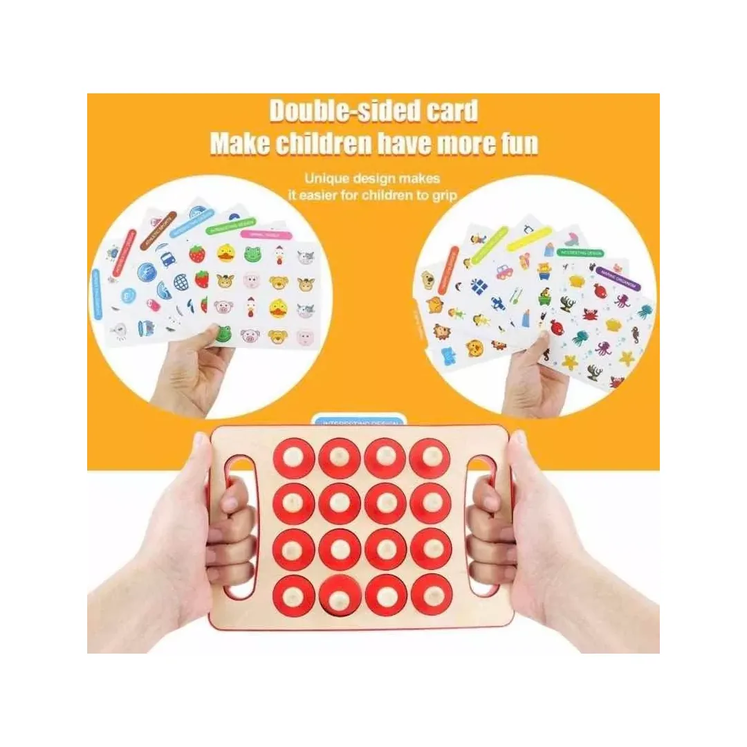 Juego Didáctico Memorice Memoria Montessori - Imagen 3