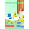 Juego De Cubos De Expresiones Faciales En Madera - Boxplas