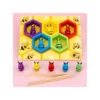 SM-062-02.webp Juego Montessori Abejas Y Colmena Con Pinza 10 Abejas
