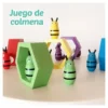 SM-062-07.webp Juego Montessori Abejas Y Colmena Con Pinza 10 Abejas