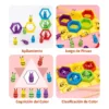 SM-062-08.webp Juego Montessori Abejas Y Colmena Con Pinza 10 Abejas