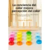 Juego Montessori De Equilibrio Y Apilamiento En Madera