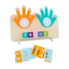 Juego Didáctico Sumar Restar Con Dedos Para Niños Montessori