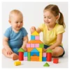 Juego Didáctico Bloques De Construcción Madera Niños 33 Piez