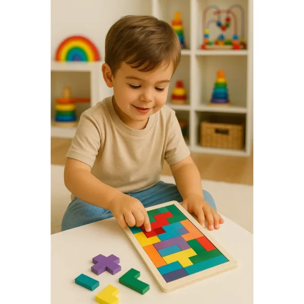 SM-075-03.webp Rompecabezas De Madera Tetris Enfoque Montessori Chico