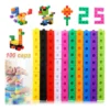 Cubos Multiencaje Unifix 100 Piezas Niños Aprendizaje