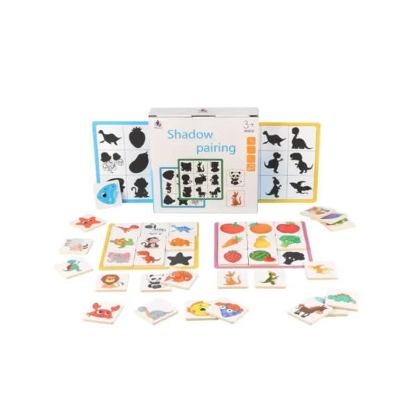 SM-083-01.webp Juego Educativo Montessori De Siluetas Y Formas 36 Tarjetas