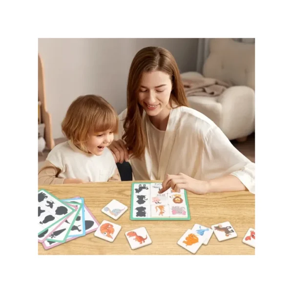 SM-083-05.webp Juego Educativo Montessori De Siluetas Y Formas 36 Tarjetas