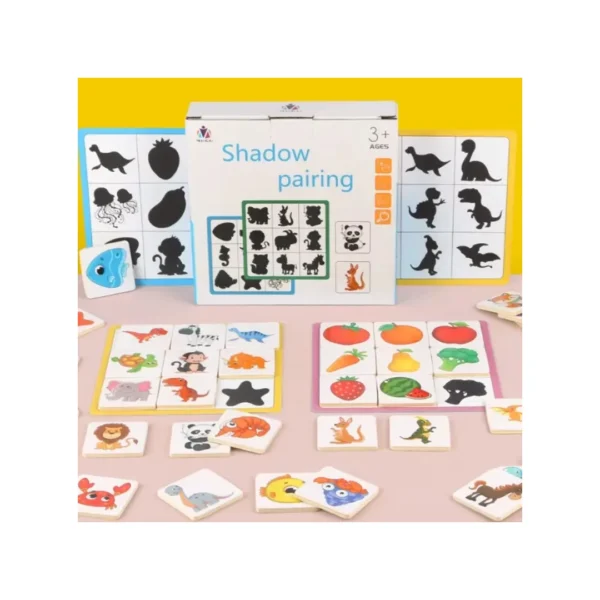 SM-083-07.webp Juego Educativo Montessori De Siluetas Y Formas 36 Tarjetas