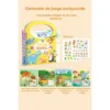 Libro Mágico De Pintura Con Agua Reutilizable Y Educativo