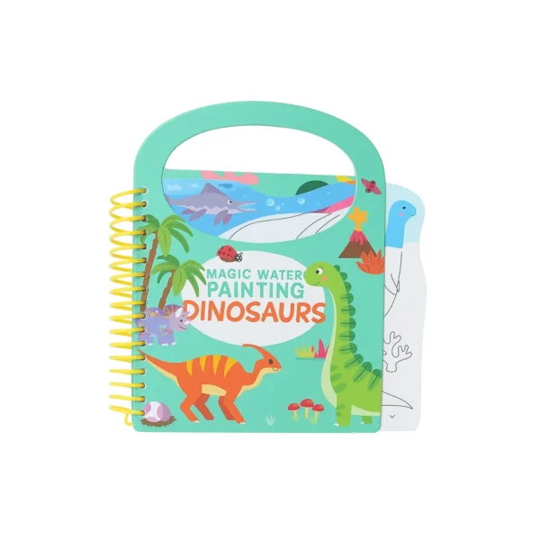 Libro Mágico De Pintura Con Agua Reutilizable Y Educativo