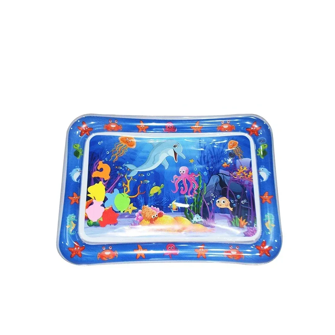 Alfombra Inflable De Agua Para Bebés Tummy Time Estimulacion