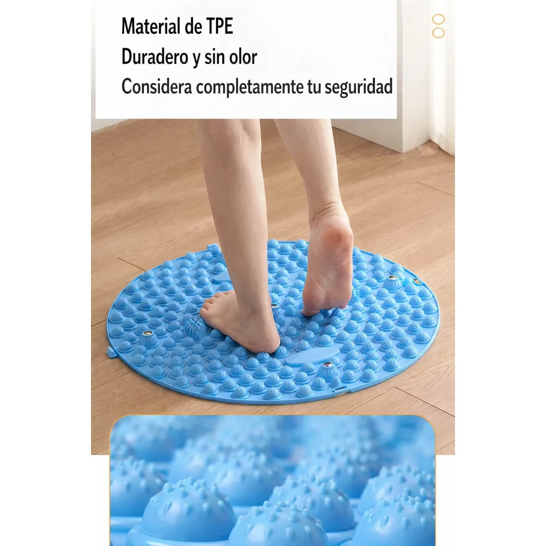 Alfombra Sensorial Masaje Pies Antideslizante - Imagen 4