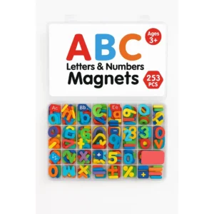 SM-098-01.webp Imanes Didácticos Letras Y Números Toyssa 253 Pzs Abecedario