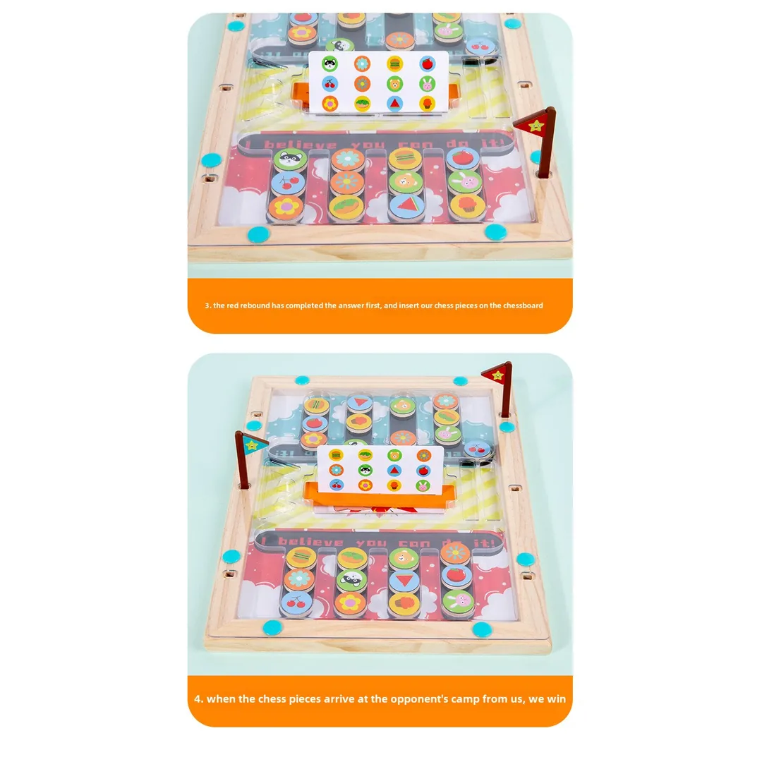 Juego De Mesa Batalla De Lógica Y Coordinación - Montessori - Imagen 8
