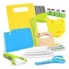 Juego De Cocina Montessori 17 Piezas Para Niños