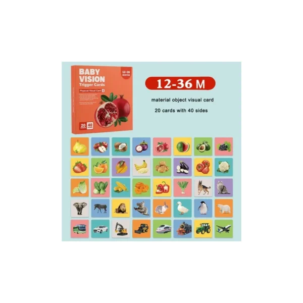 SM-105-02.webp Tarjetas Visuales Baby Vision 20 Tarjetas Bebés 12-36