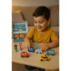 Juego Educativo Magnético De Vehículos Y Señales De Tránsito