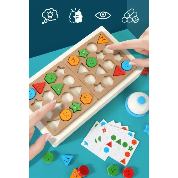 SM-109-08.webp Juego Didáctico De Formas Con Timbre Y Tarjetas De Madera