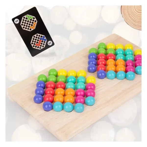Tablero Clasificacion Juego Motricidad Bead Fight Montessori