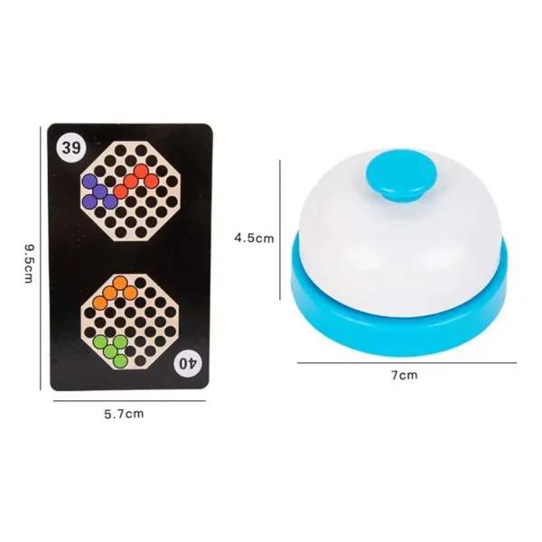 Tablero Clasificacion Juego Motricidad Bead Fight Montessori