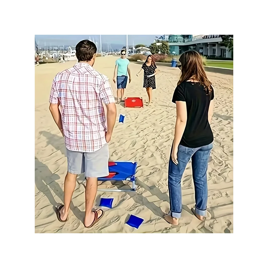 Cornhole Infantil Portátil Exterior Rojo 1 Pza - Imagen 5