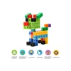 Cubos Multiencaje Unifix 100 Piezas Niños Aprendizaje 10 Col